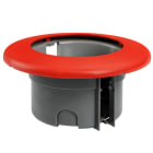 SIRENA - MLINE : Base à encastrer montage faux-plafond rouge V40/80 ACDC