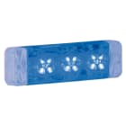 SIRENA - FWL feu linéaire LED lumière fixe et flash (triple éclat) IP66 V12/24DC