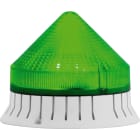 SIRENA - Acoustique vert fixe/clignotant son continu/pulsé 74db IP30  diam 120mm