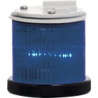 SIRENA - MINITWS LED : élément lumineux bleu - fixe/flash - lentille colorée - 24VACDC