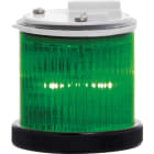 SIRENA - MINITWS LED : élément lumineux vert - fixe/flash - lentille colorée - 240VAC