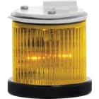 SIRENA - MINITWS LED : élément lumineux jaune - fixe/flash - lentille colorée - 24VACDC