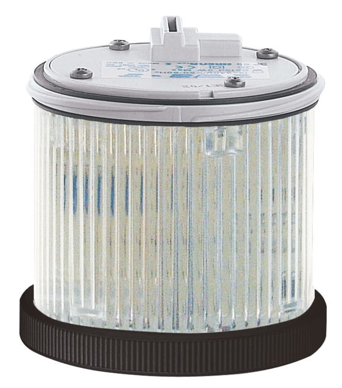 SIRENA - TWS LED : élément lumineux orange - fixe/flash - lentille transparente- V240AC