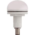 SIRENA - buzzer lumineux encastrable P50 A LED 92dB blanc 12/24VCACC connecteur rapide