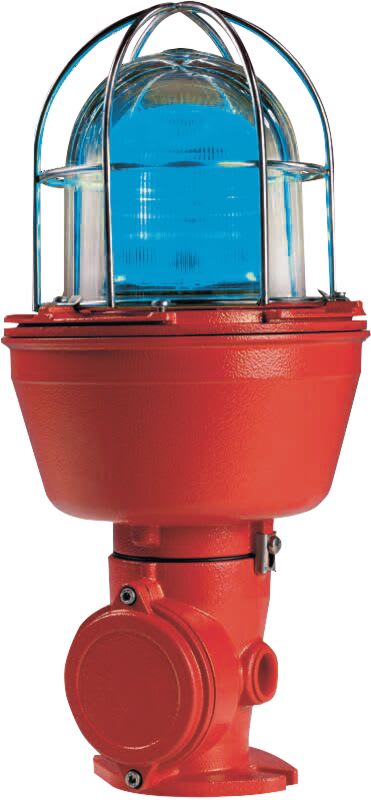 SIRENA - SLR S: feu flash bleu antidéflagrant zone 1,2,21,22 V12/24ACDC