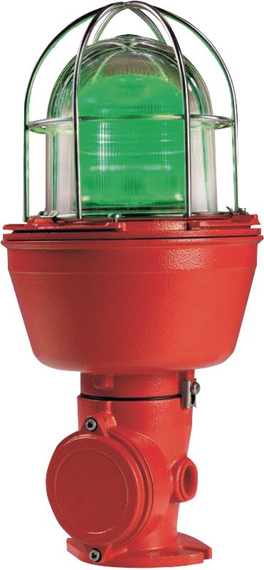 SIRENA - SLR S: feu flash vert antidéflagrant zone 1,2,21,22 V12/24ACDC