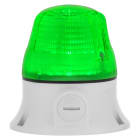 SIRENA - Microlamp LED : balise LED - fixe/clignotant - vert - IP54 -  90/240vac
