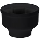 SIRENA - MLINE : Base noire installation tube fileté de 1*1/2 NPT connexions PNP V12/24DC