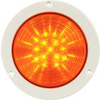 SIRENA - R4 LED, signalisation priorité, lumière fixe, IP66V24ACDC, base blanche