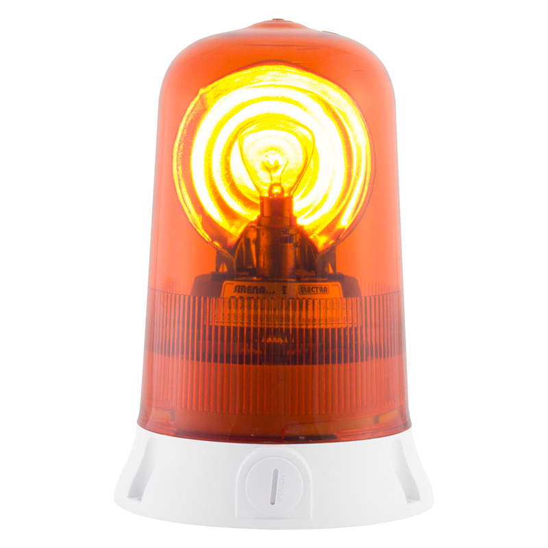 SIRENA - ROTALLARM S H1 feu ampoule halogène lumière tournante IP65 V24ACDC base grise
