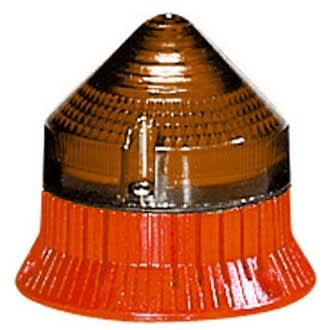 SIRENA - CTL600 Acoustique fixe/clignonant son continu/pulsé 65db IP30 V240AC diam 60mm