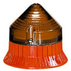 SIRENA - CTL600 Acoustique fixe/clignonant son continu/pulsé 65db IP30 V240AC diam 60mm