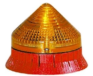 SIRENA - CTL900 Acoustique fixe/clignonant son continu/pulsé 72db IP30 V240AC diam 90mm