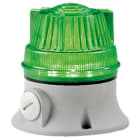 SIRENA - Microlamp LED : balise LED - fixe/clignotant - vert - IP54 - 12/24vacdc