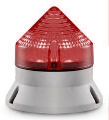 SIRENA - CTL600 LED : balise rouge - fixe/clignotant - IP54 - 90/240vac