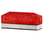 SIRENA - 85 LED S STY/FLASH feu linéaire compact fixe/clignotant IP54 V240AC base grise