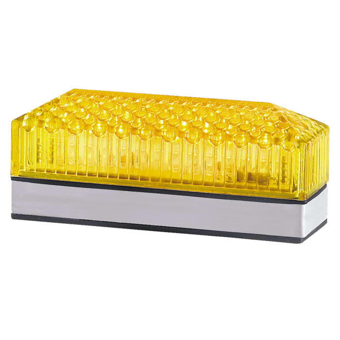 SIRENA - 85 LED S STY feu linéaire design compact lumière fixe IP54 V12ACDC base grise
