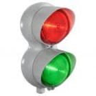 SIRENA - TLINE : feu de signalisation bicolore rouge/vert IP66 12/24VACDC