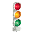 SIRENA - Feu de signalisation tricolore avec buzzer: SMFR 12.3 LD24Q A 240VAC