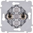 MODELEC - Mécanisme Renforce S Noir 1Poussoir + 1Vv