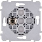 MODELEC - Mécanisme 1 levier va-et-vient noir décalé à gauche pour liseuses