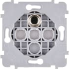 MODELEC - Mécanisme Renforce Simple Noir 1 Poussoir Push Plq Led