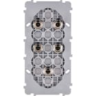 MODELEC - Mécanisme Renforce Noir Double Verticale 5 Va Et Vient