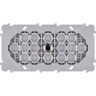 MODELEC - Mécanisme Renforce Noir Double Horizontale 1 Poussoir Push