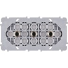 MODELEC - Mécanisme Renforce Noir Double Horizontale 3 Poussoirs Push
