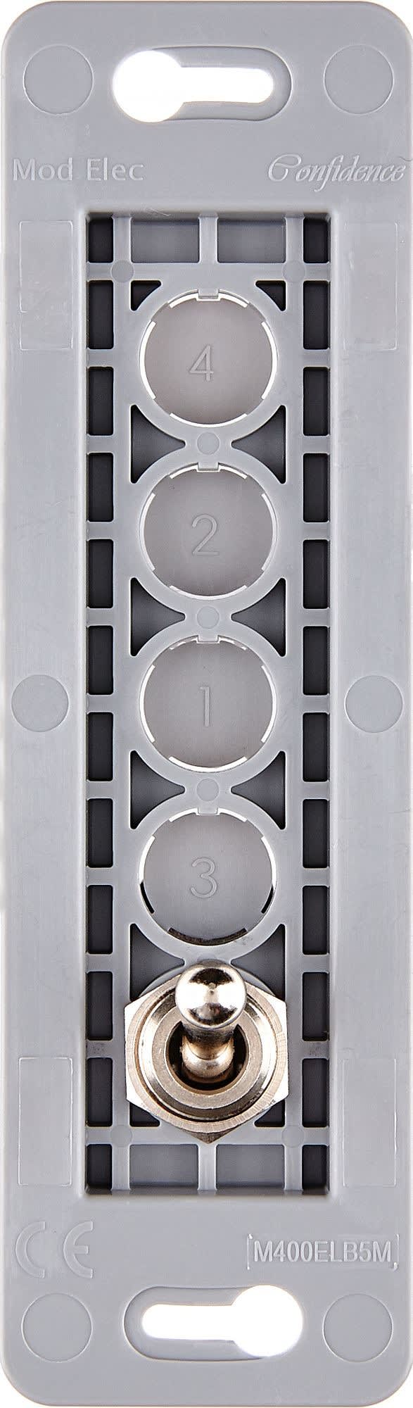 MODELEC - Mécanisme Renforce Acier Etroit Long 1 Va Et Vient Pour Led (105-4Xx)