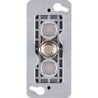 MODELEC - Mécanisme Étroit Acier Bouton Push+Va-Et-Vient