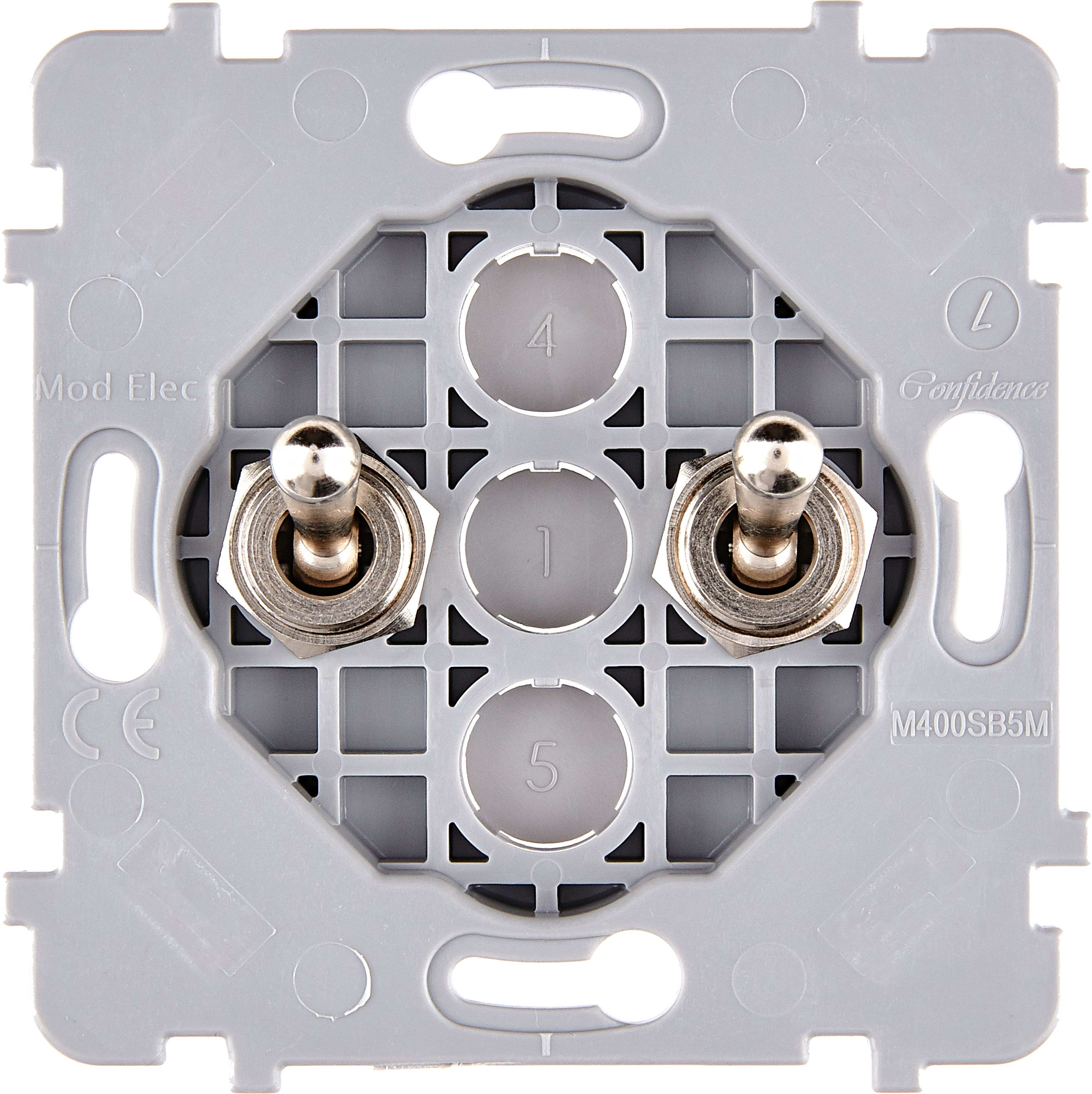 MODELEC - Mécanisme à leviers acier double permutateur  pour collection Fascination