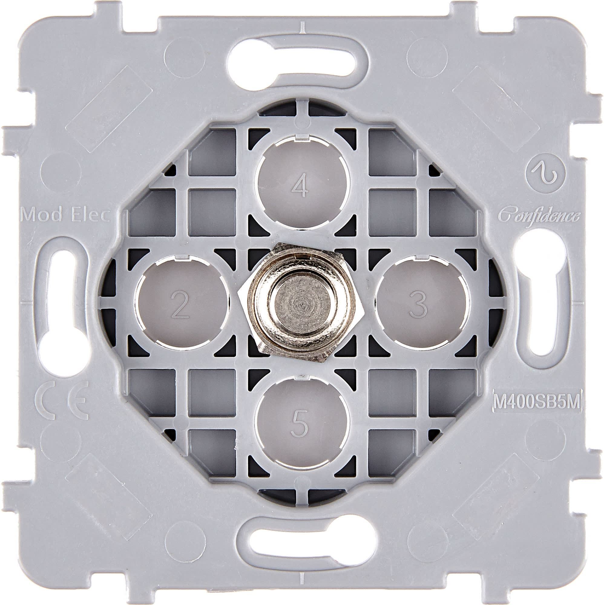 MODELEC - Mécanisme Renforce Simple Acier 1 Poussoir Push