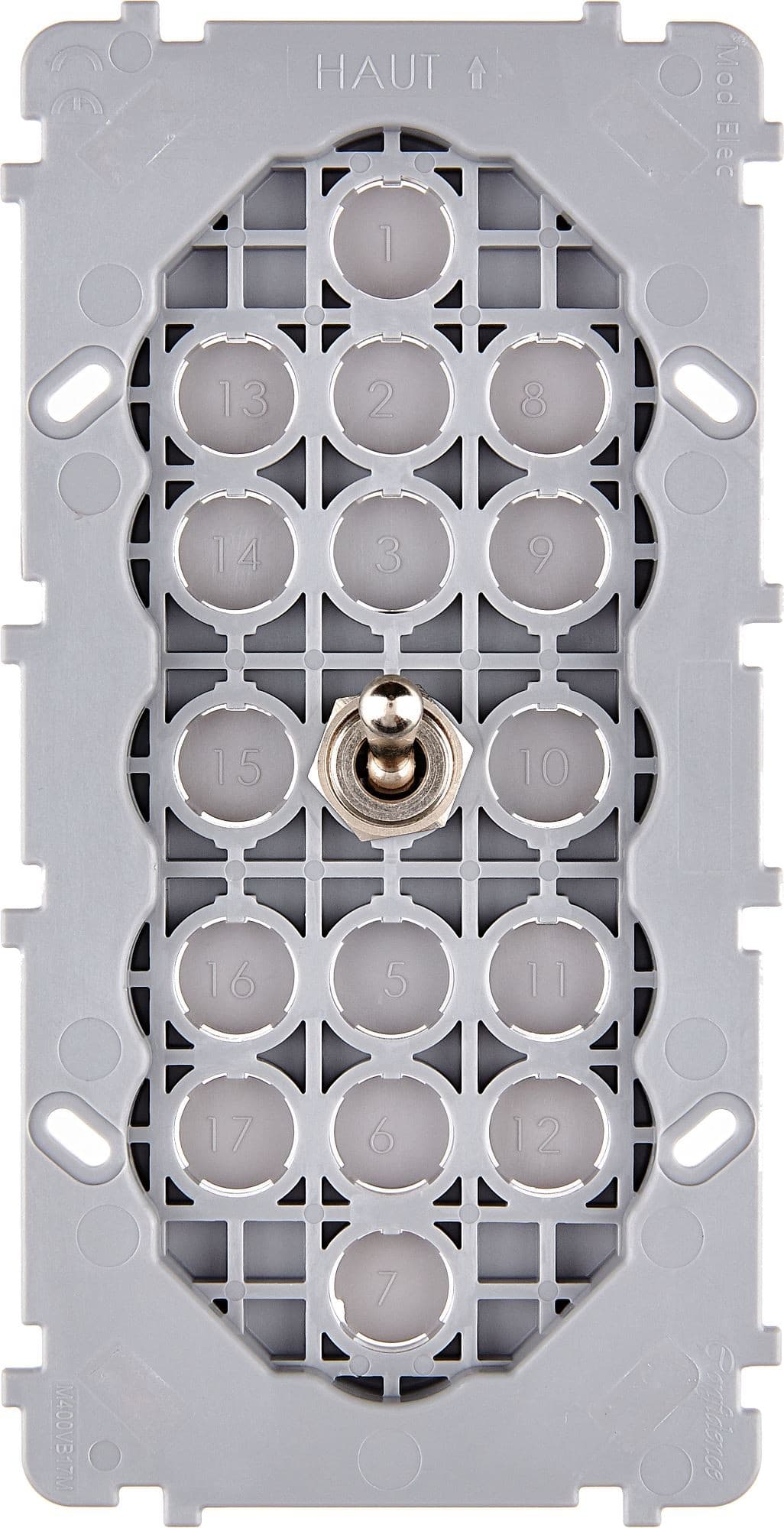 MODELEC - Mécanisme Renforce Acier Double Verticale 1 Va Et Vient