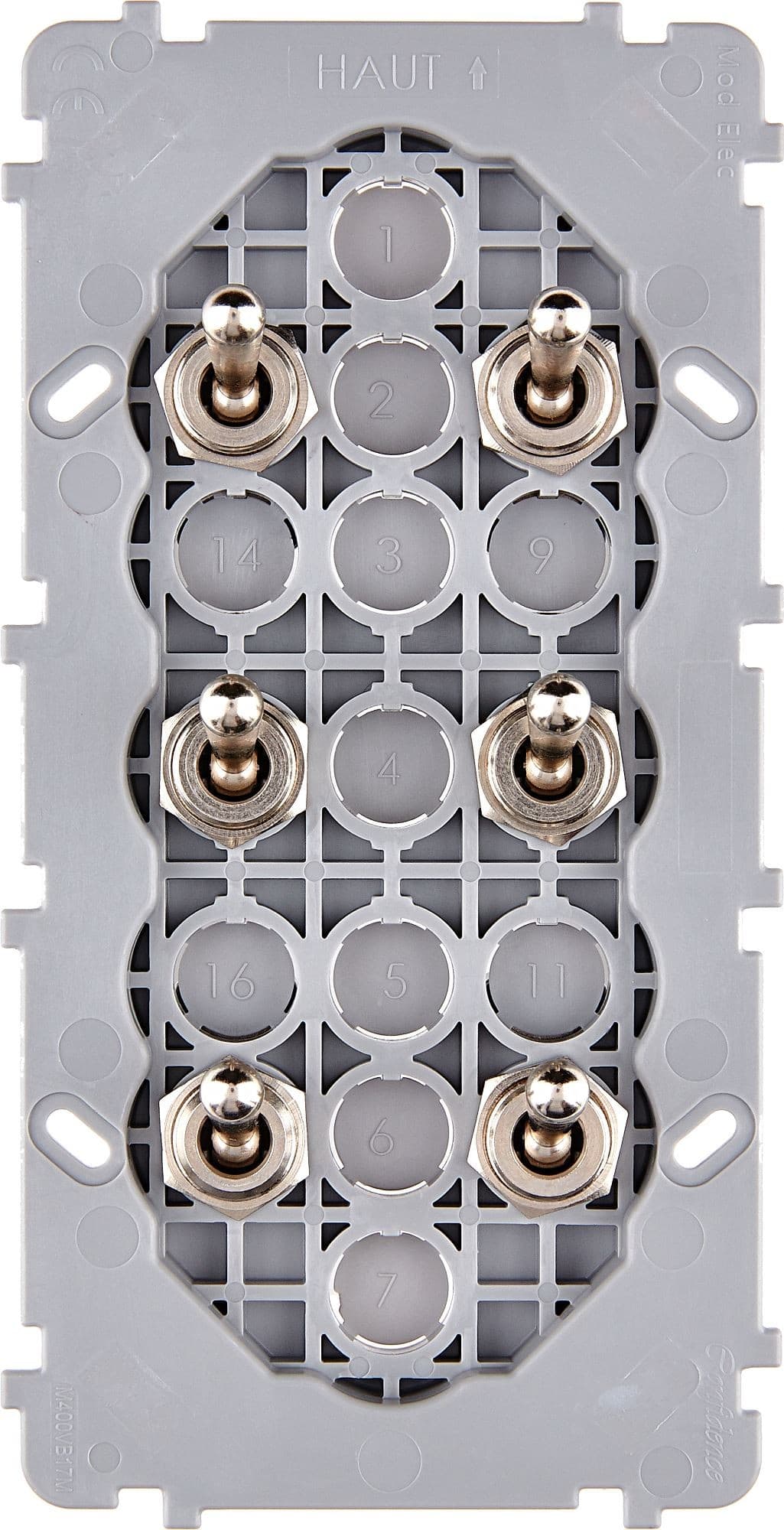 MODELEC - Mécanisme Renforce Acier Double Verticale 6 Va Et Vient