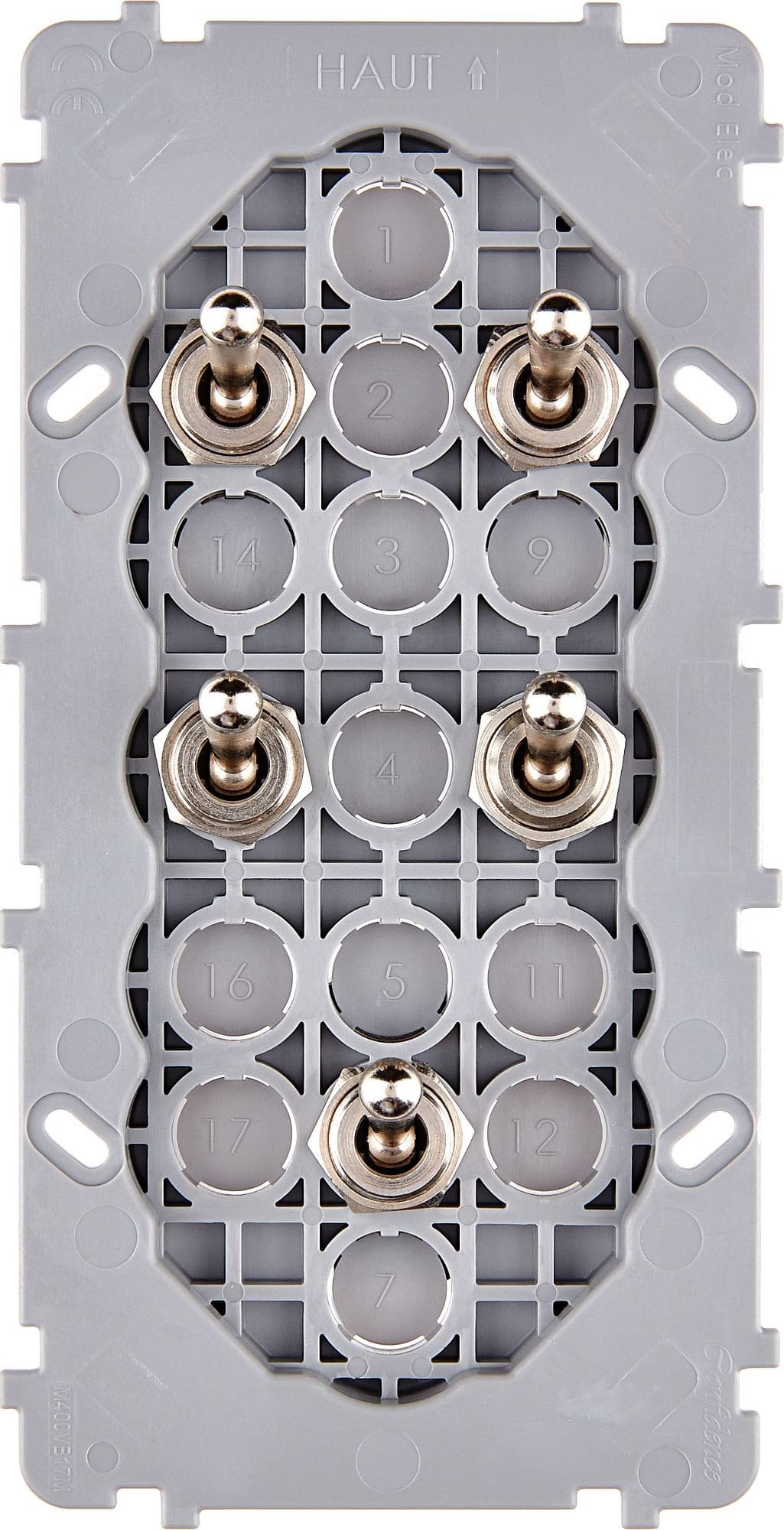MODELEC - Mécanisme Renforce Acier Double Verticale 5 Va Et Vient