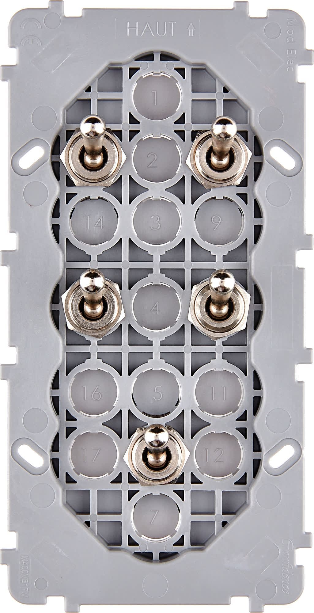 MODELEC - Mécanisme Renforce Acier Double Verticale 5 Va Et Vient