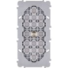 MODELEC - Mécanisme Renforce Acier Double Verticale 1 Poussoir Push