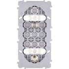 MODELEC - Mécanisme Renforce Dv Acier 2 Push+6Led Blc