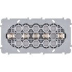 MODELEC - Mécanisme Renforce Acier Double Horizontale 5 Poussoirs Push