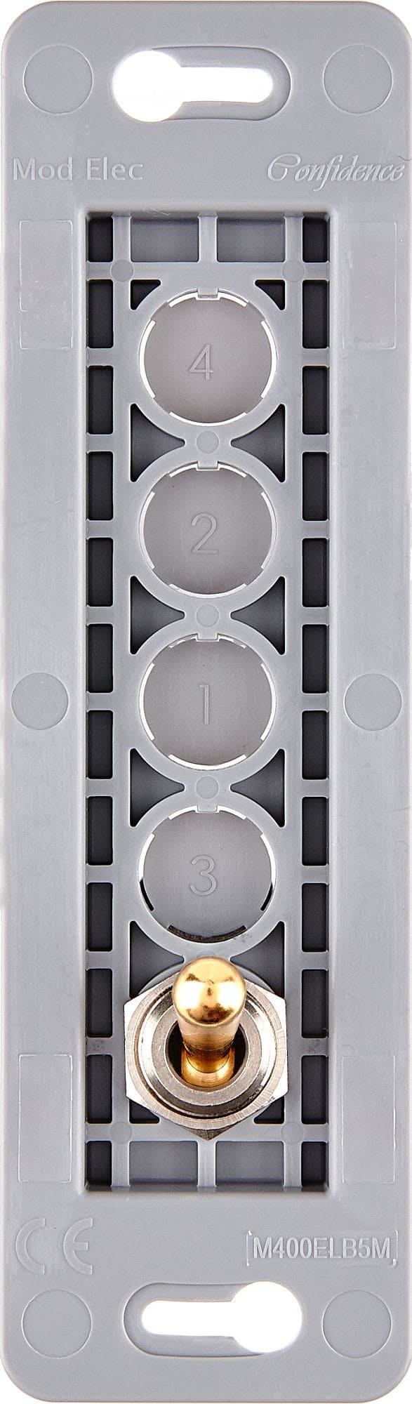 MODELEC - Mécanisme Renforce Dore Etroit Long 1 Va Et Vient Pour Led (105-4Xx)