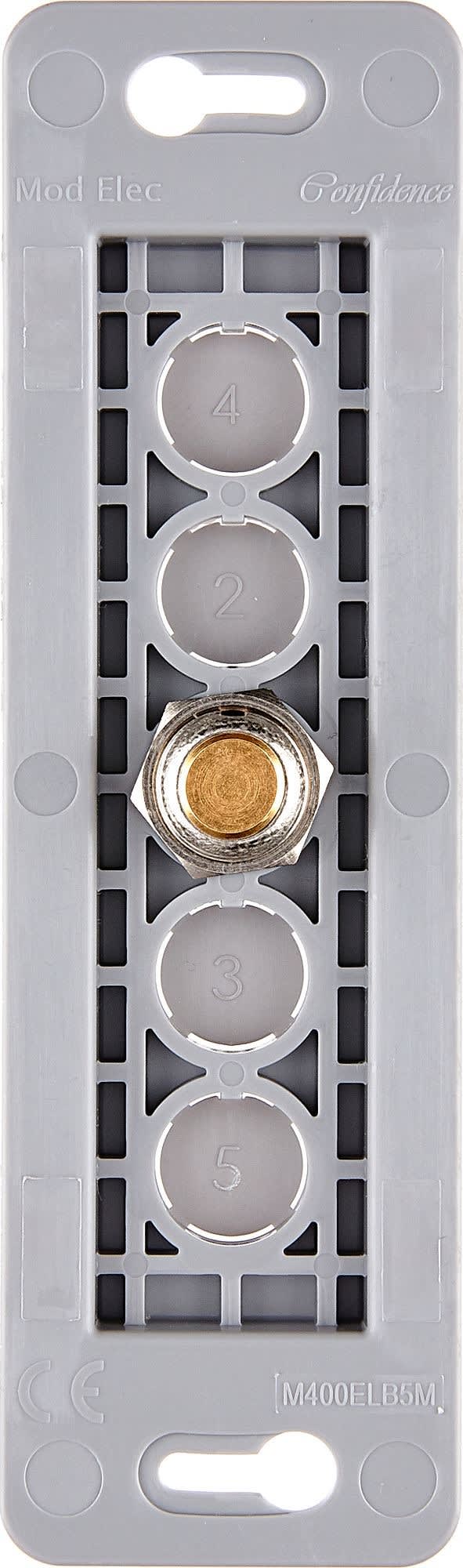 MODELEC - Mécanisme Renforce Etroit Long Dore 1 Poussoir Push Ø8