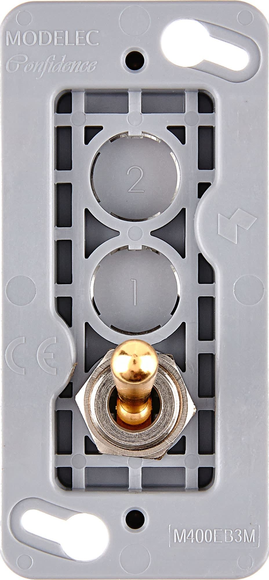 MODELEC - Mécanisme Étroit Dore 1Va-Et-Vient Led En Haut