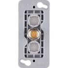 MODELEC - Mécanisme renforcé pour façade étroite à levier Dore 1 Bouton Push Ø8