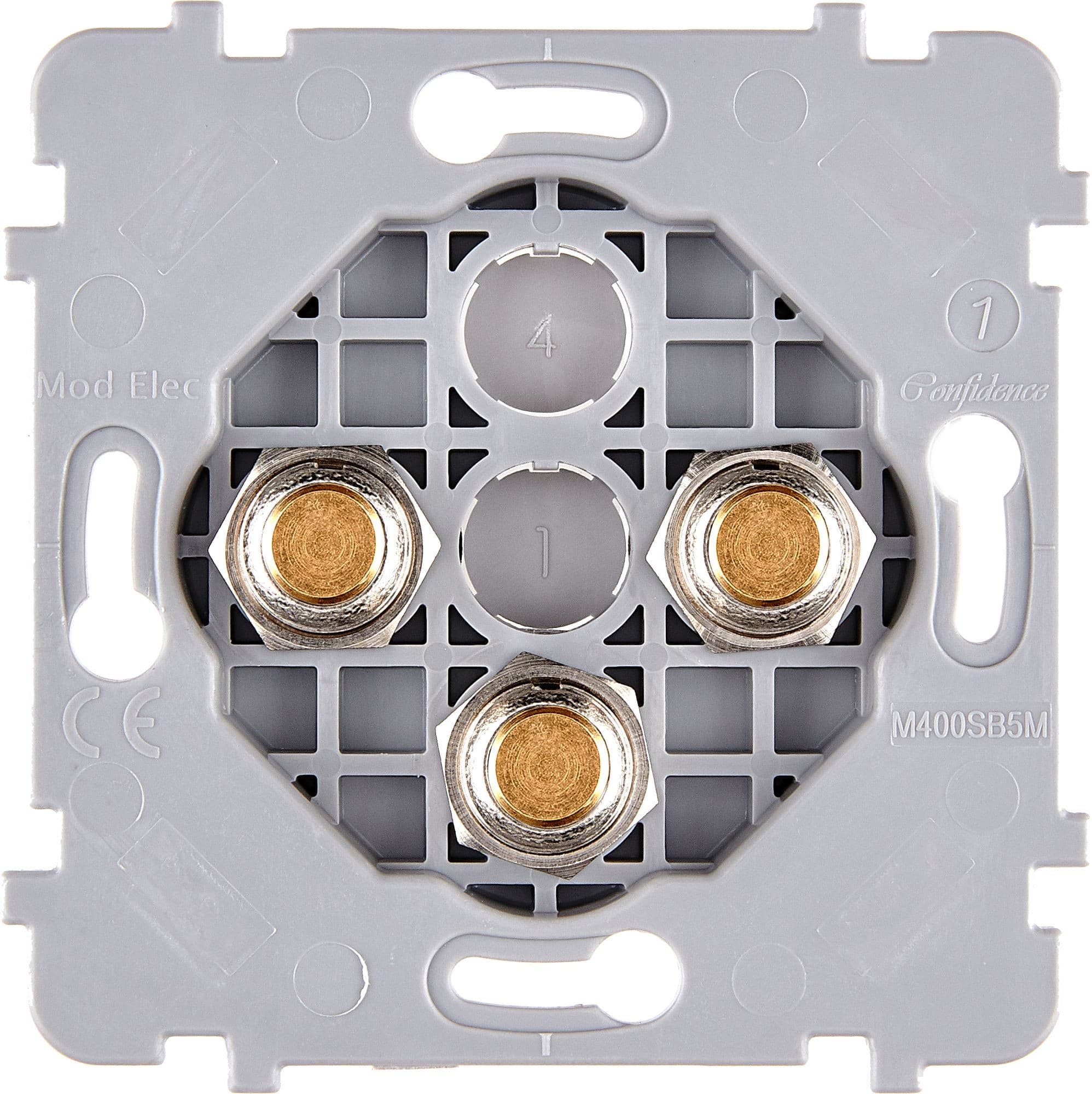 MODELEC - Mécanisme Renforce Simple Dore 3 Poussoirs Push