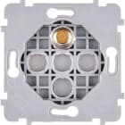 MODELEC - Mécanisme Renforce Dore Simple 1 Poussoir Push Plq Led