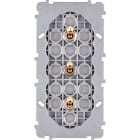 MODELEC - Mécanisme Renforce Dore Double Verticale 3 Va Et Vient Alignes