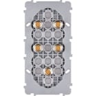 MODELEC - Mécanisme Renforce Dore Double Verticale 5 Poussoirs Push
