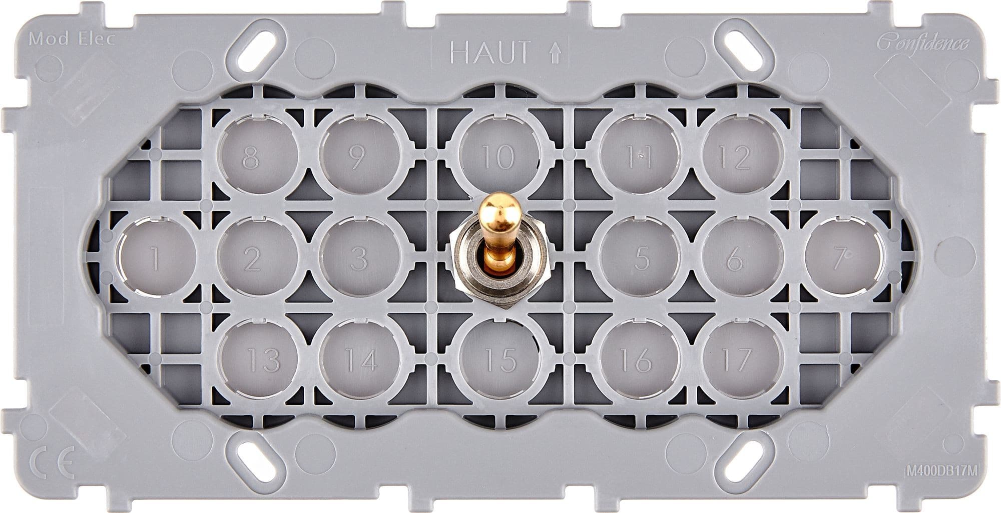 MODELEC - Mécanisme Renforce Dore Double Horizontale 1 Va Et Vient