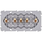 MODELEC - Mécanisme Renforce Dore Double Horizontale 5 Va Et Vient Alignes